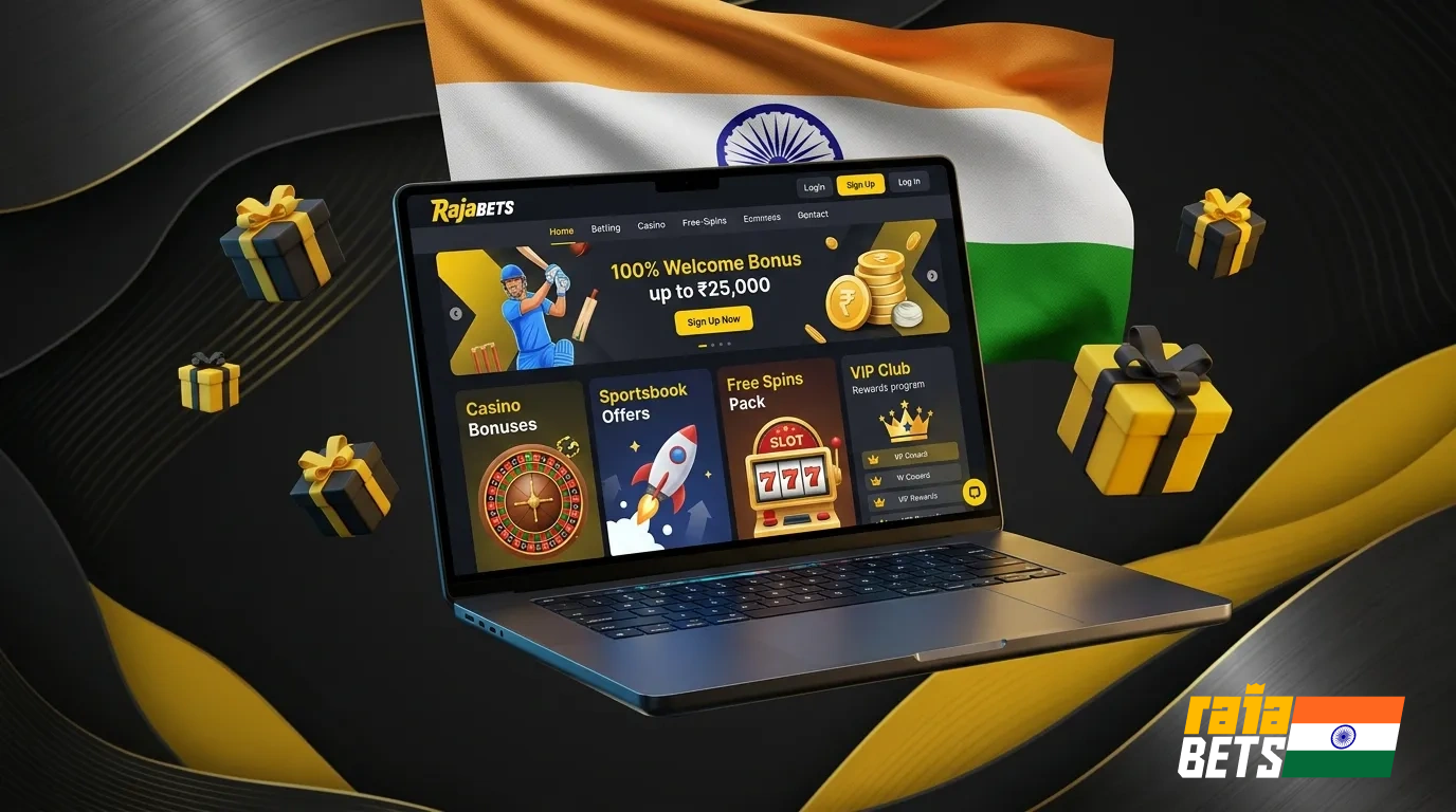 Rajabets bonuses with welcome rewards and exclusive player promotions